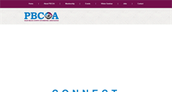 Desktop Screenshot of pbcoa.org
